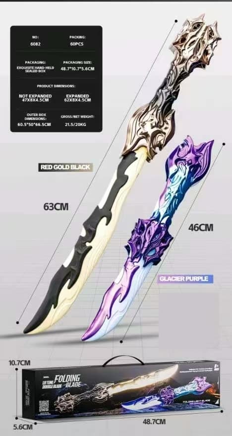 Lightning Twin-Blade Folding Knife