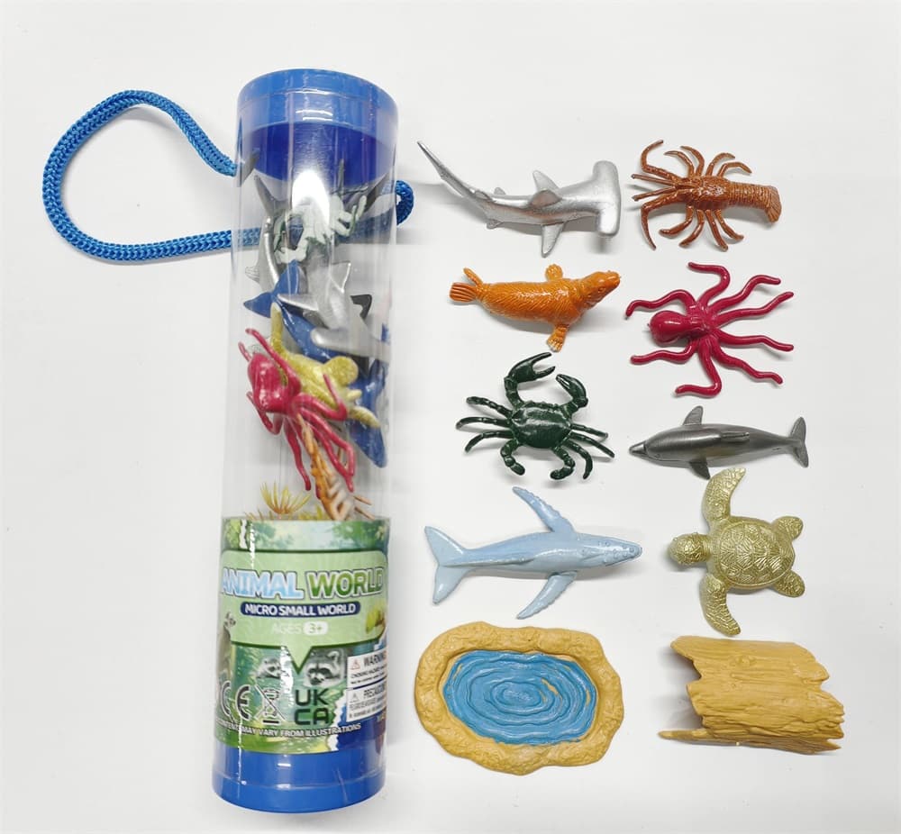 Solid Marine Animal Set