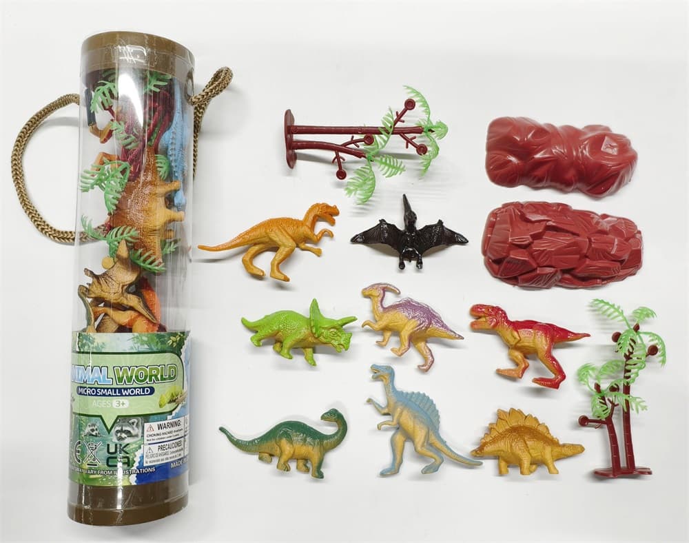 Solid Dinosaur Set