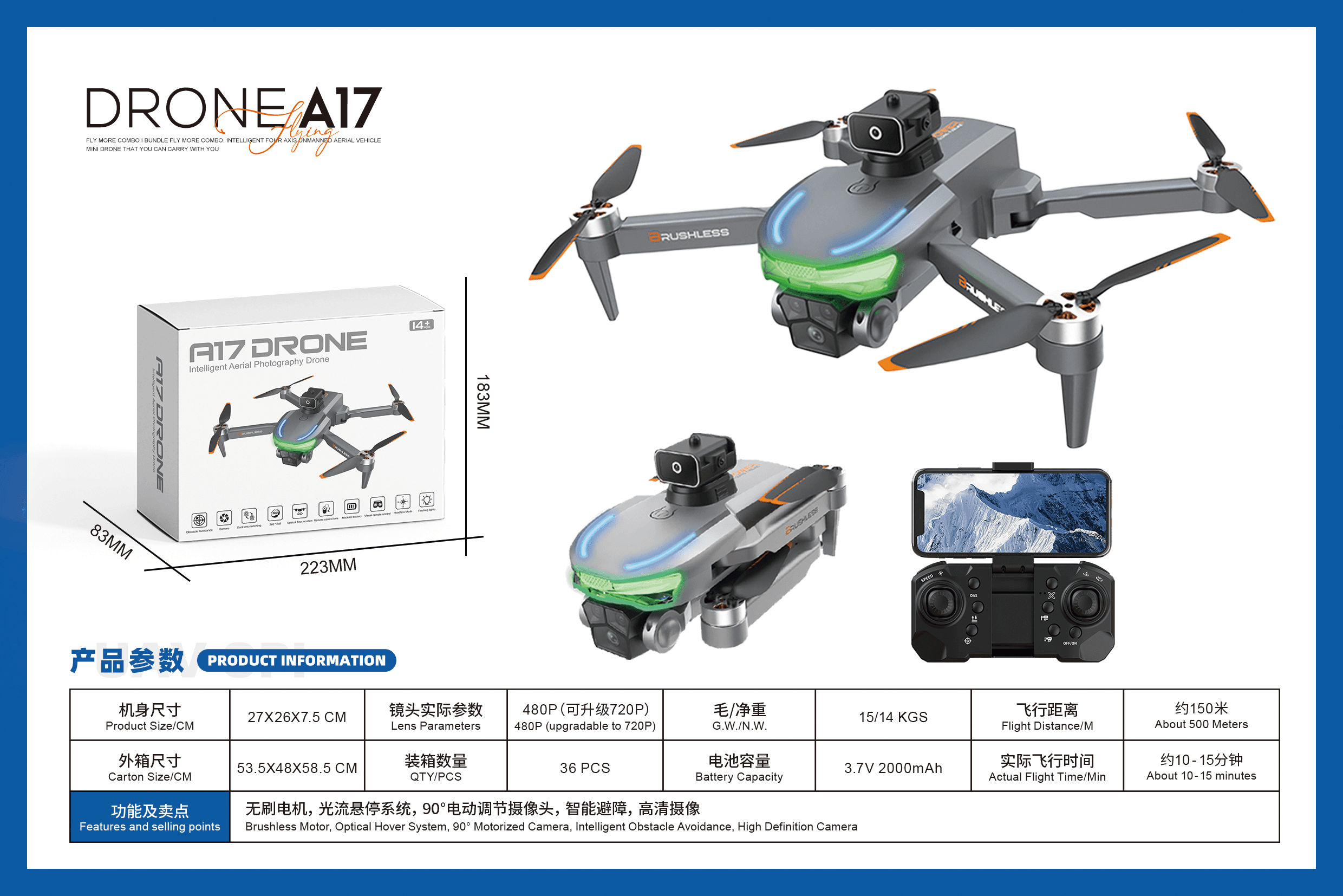 Remote Control Drone
