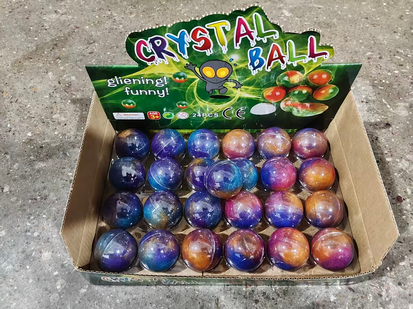 Starry Sky Crystal Ball Gachapon Toy