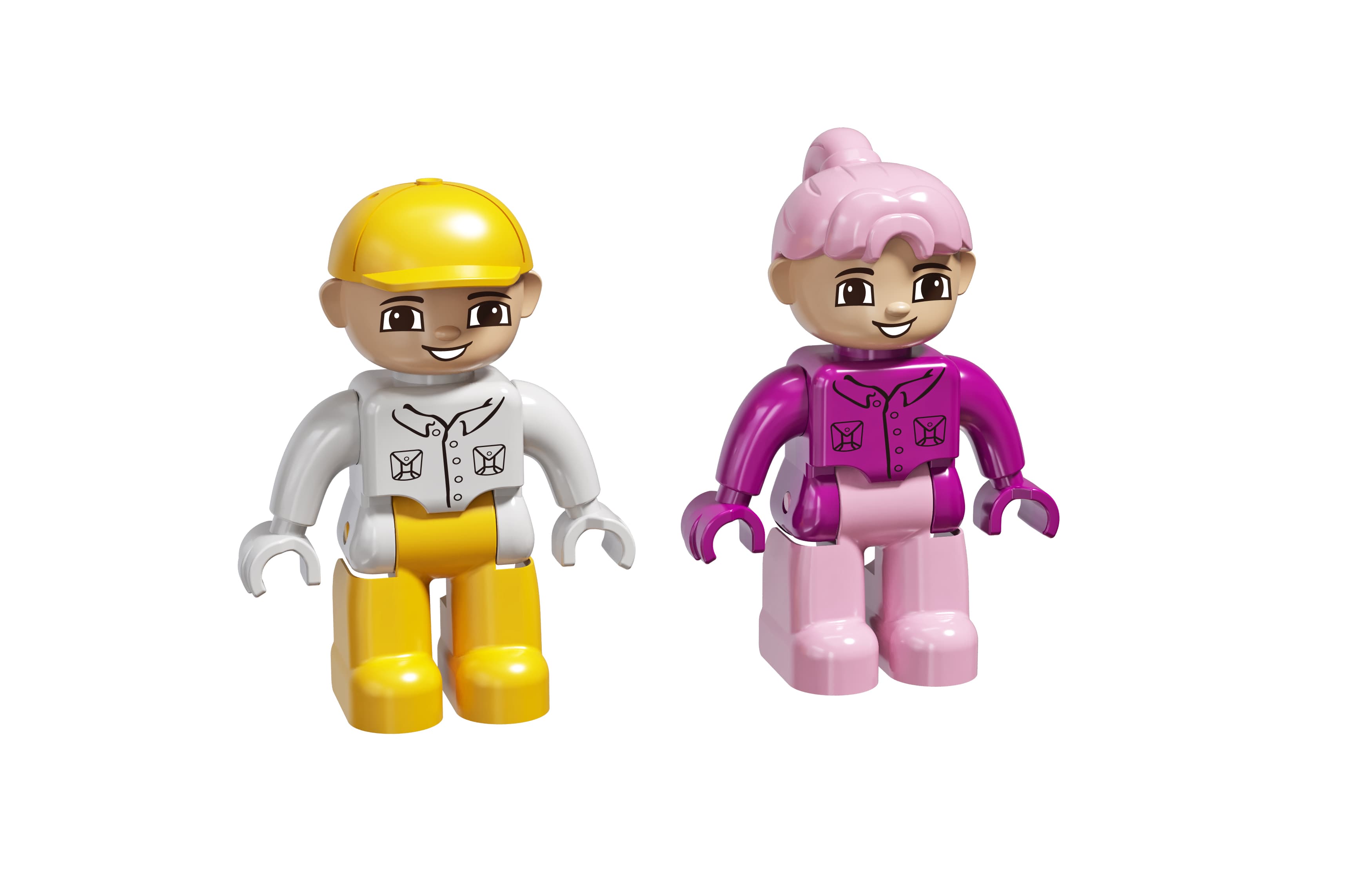 Brick Figures, Brick Dolls, Unisex Figures, Universal Figure Accessories, Large Brick Figures, Large Block Dolls, Compatible Brick Minifigures, Children's Brick Dolls, Building Block Doll Toys, Articulated Figures, Matching Figure Accessories