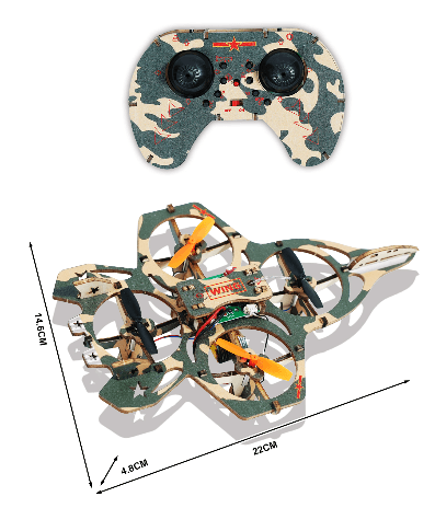 DIY Wooden Quadcopter Drone