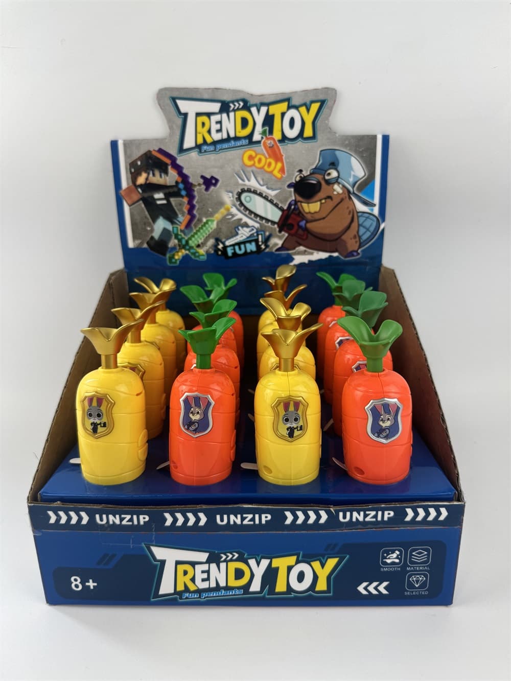 Spray-Painted Radish Recording Display Box (16 pcs/box)