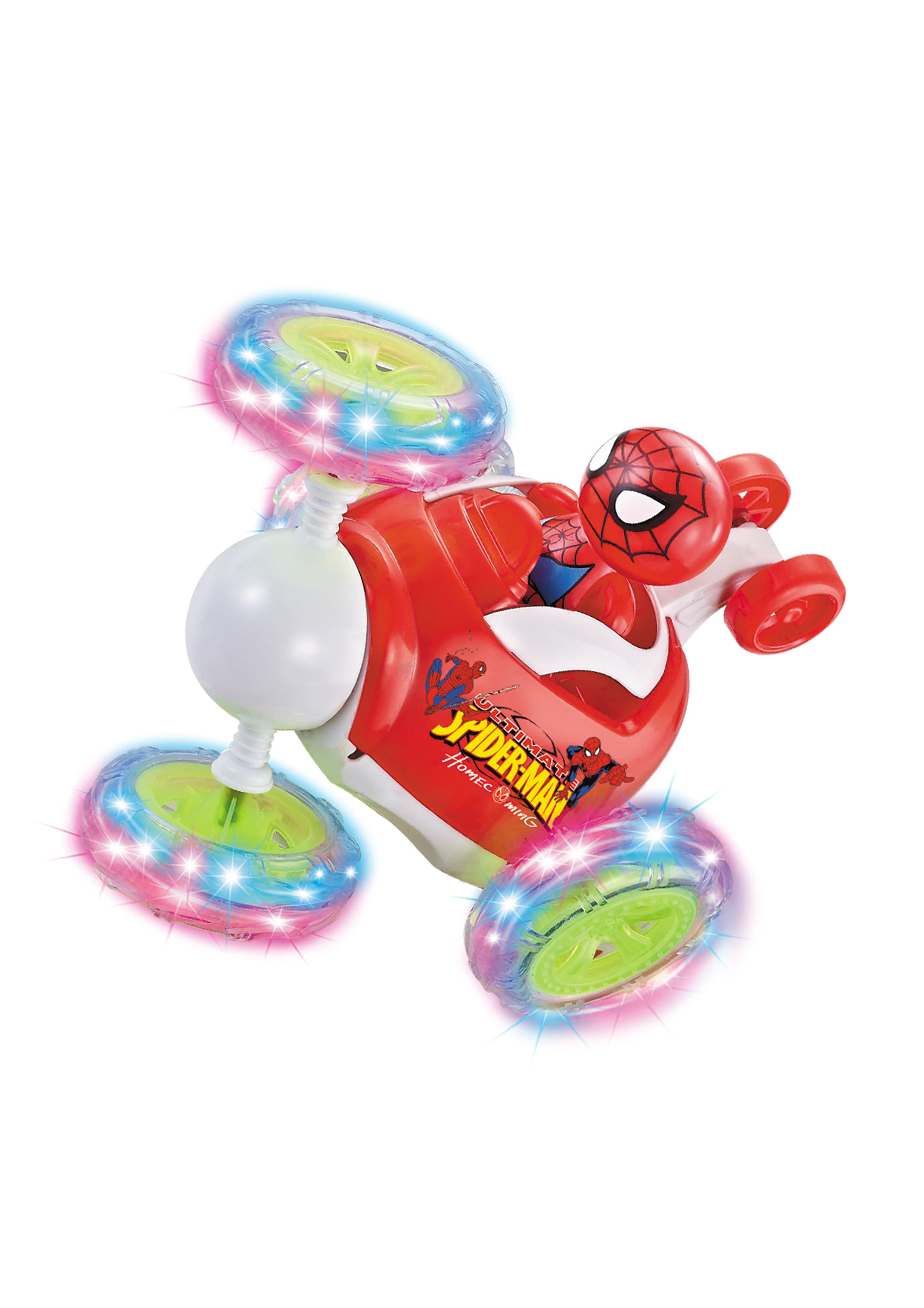 2.4G Remote Control Spider Stunt Dump Truck (with Lights & Music)