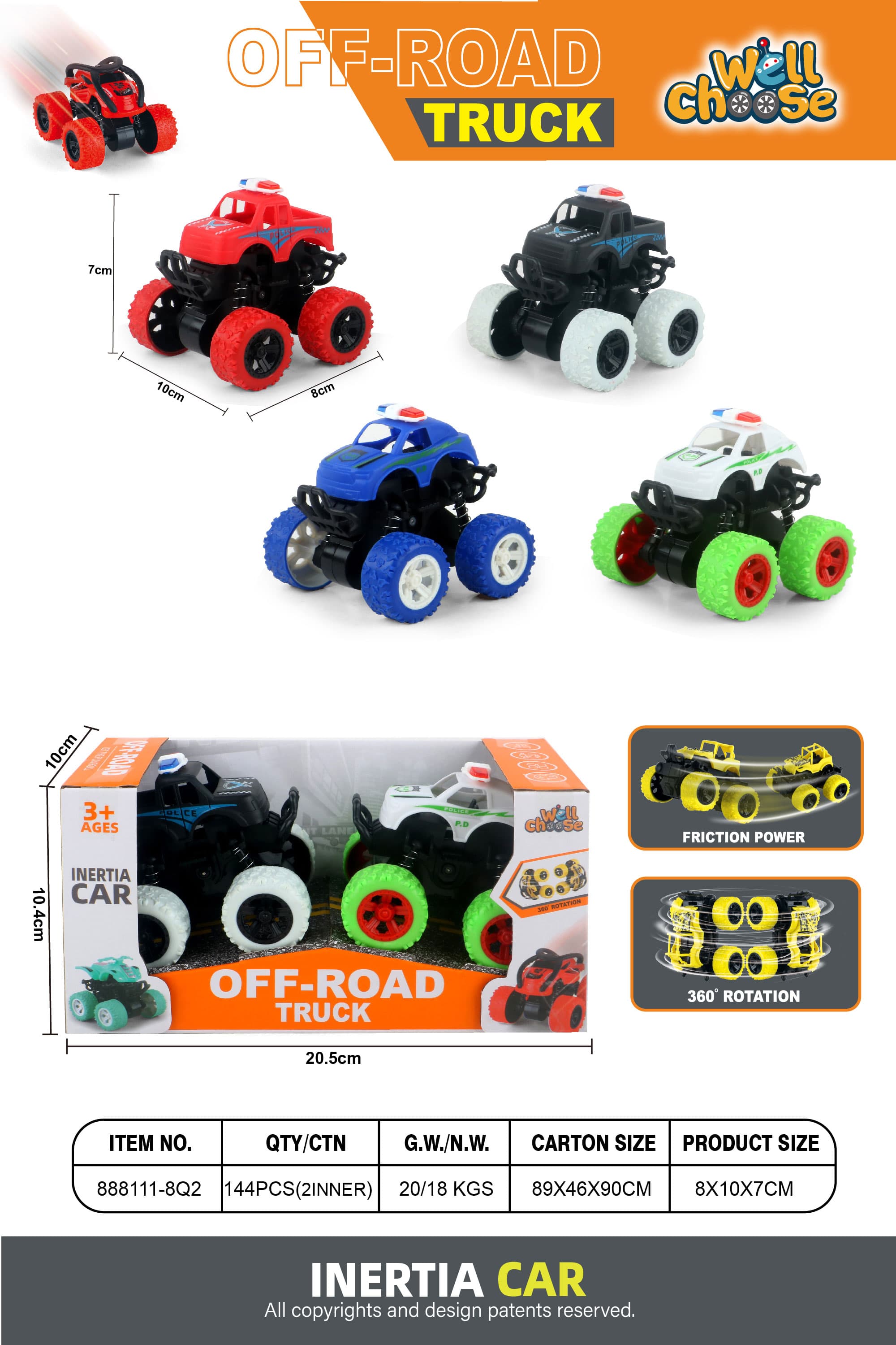 Dual Inertia Stunt Big Wheel Police Car, Dual Inertia Car, Dual Inertia Stunt Car, Dual Inertia Off-Road Vehicle, Dual Inertia Spinning Car, Dual Inertia Tumbling Car, Dual Inertia Stunt Spinning Car, Dual Inertia Stunt Tumbling Car, Dual Inertia Big Whee