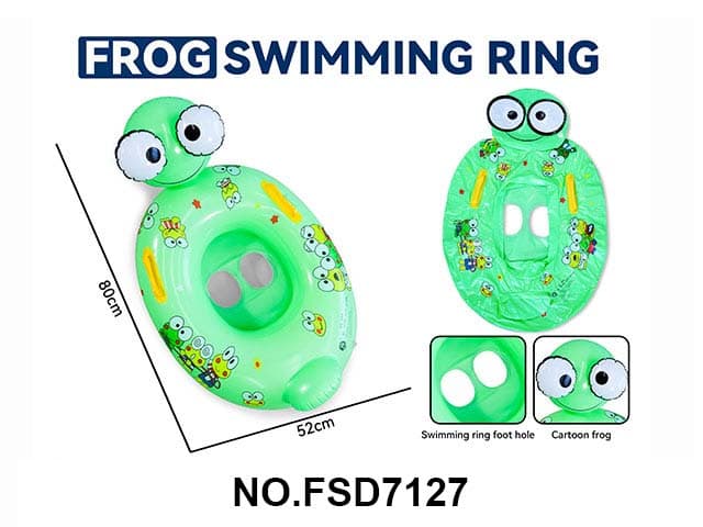 Inflatable Frog - Water Toy Swimming Series