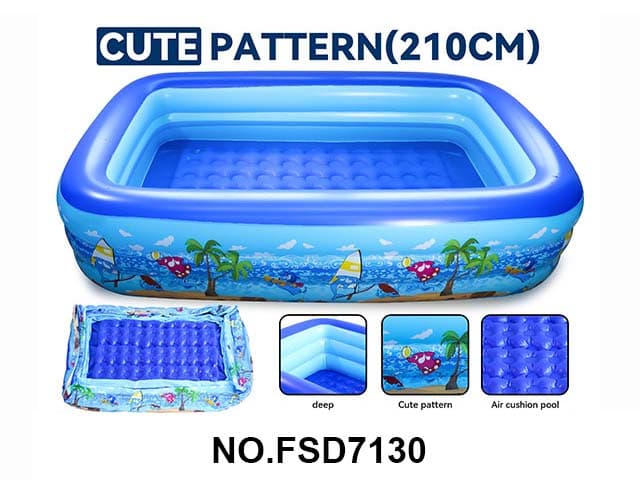 Inflatable Water Pool for Swimming Series (210*135*55)