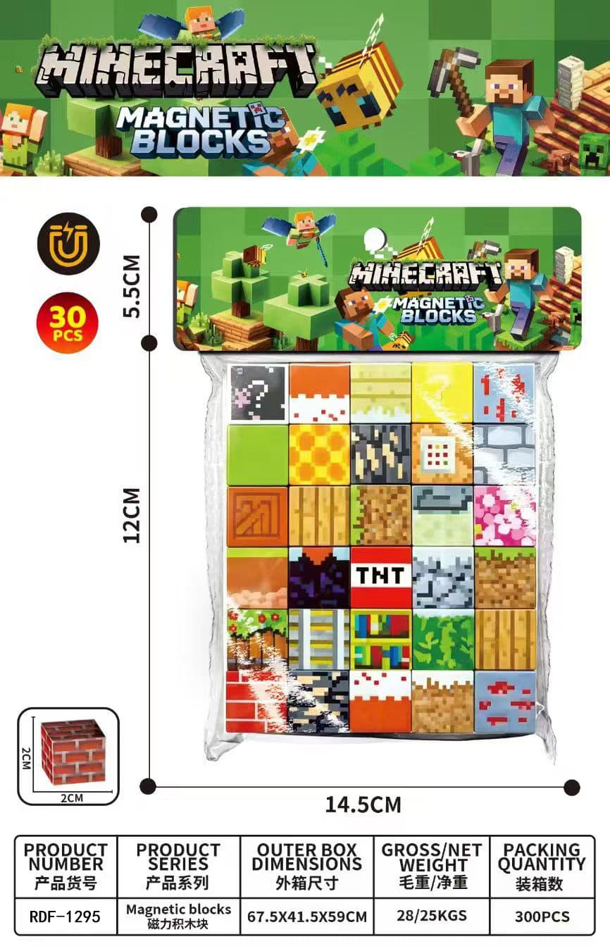 Minecraft Magnetic Blocks/30PCS