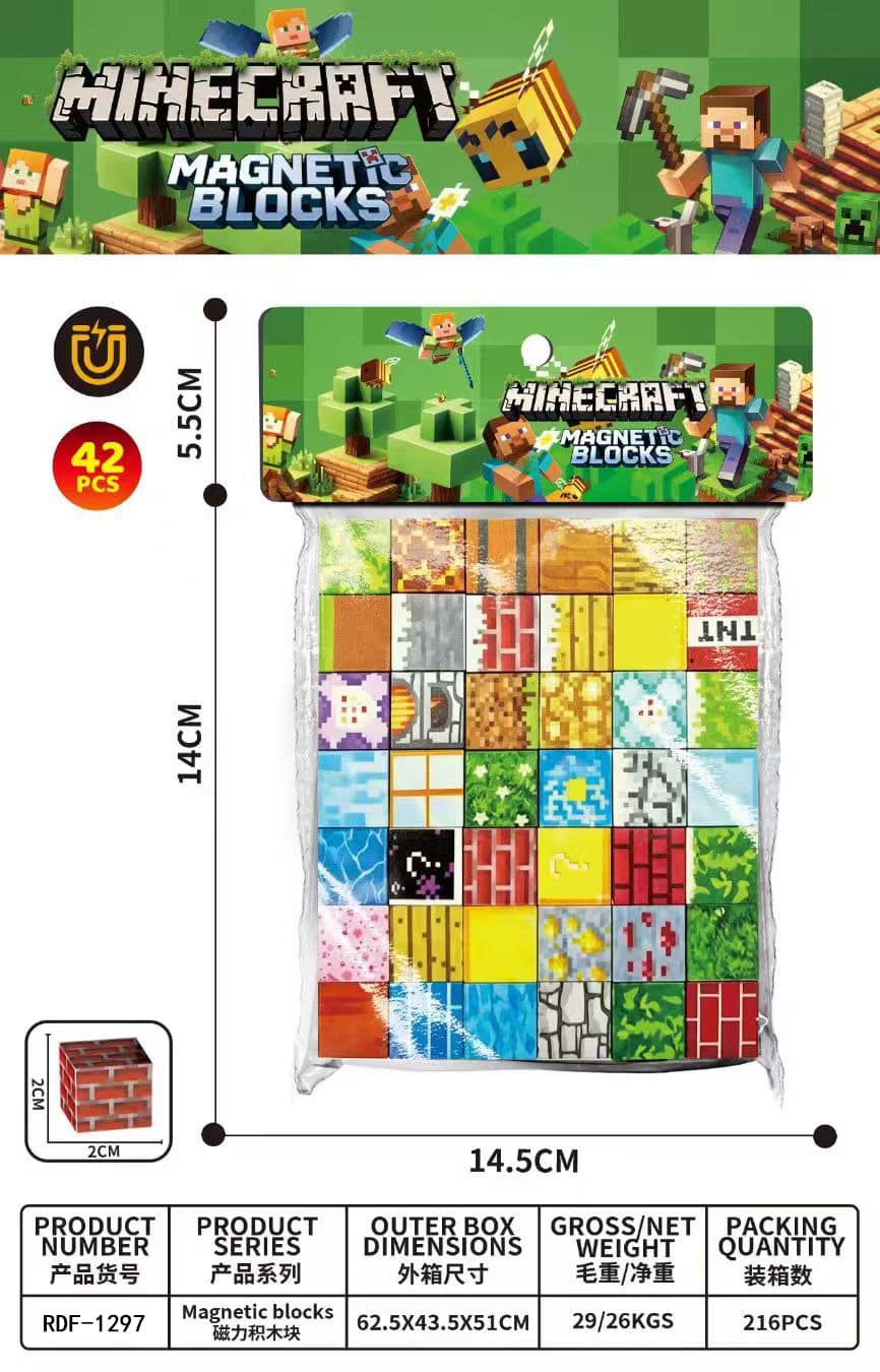 Minecraft Magnetic Blocks/42PCS