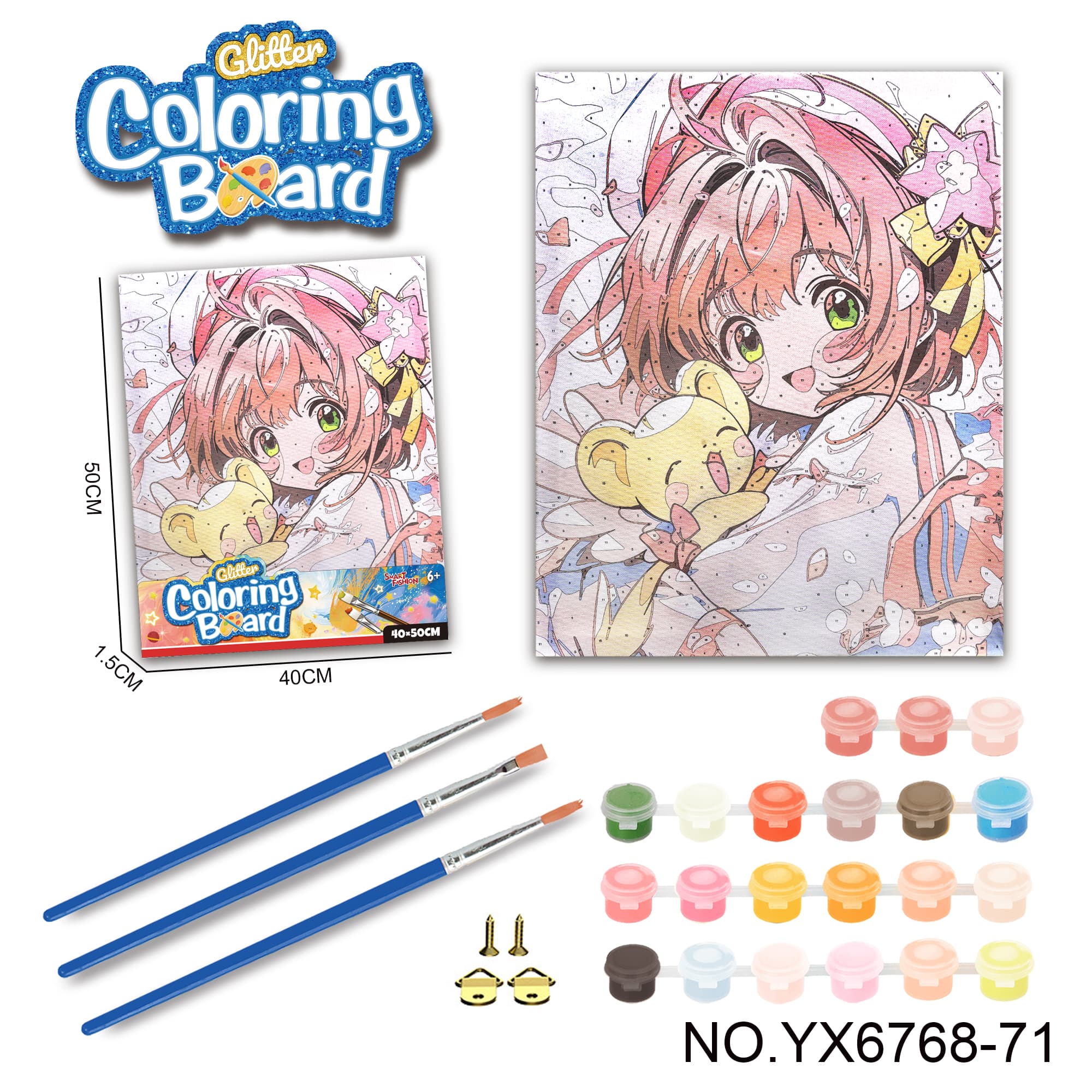 Anime Series - Graffiti Paint by Numbers (40*50CM)
