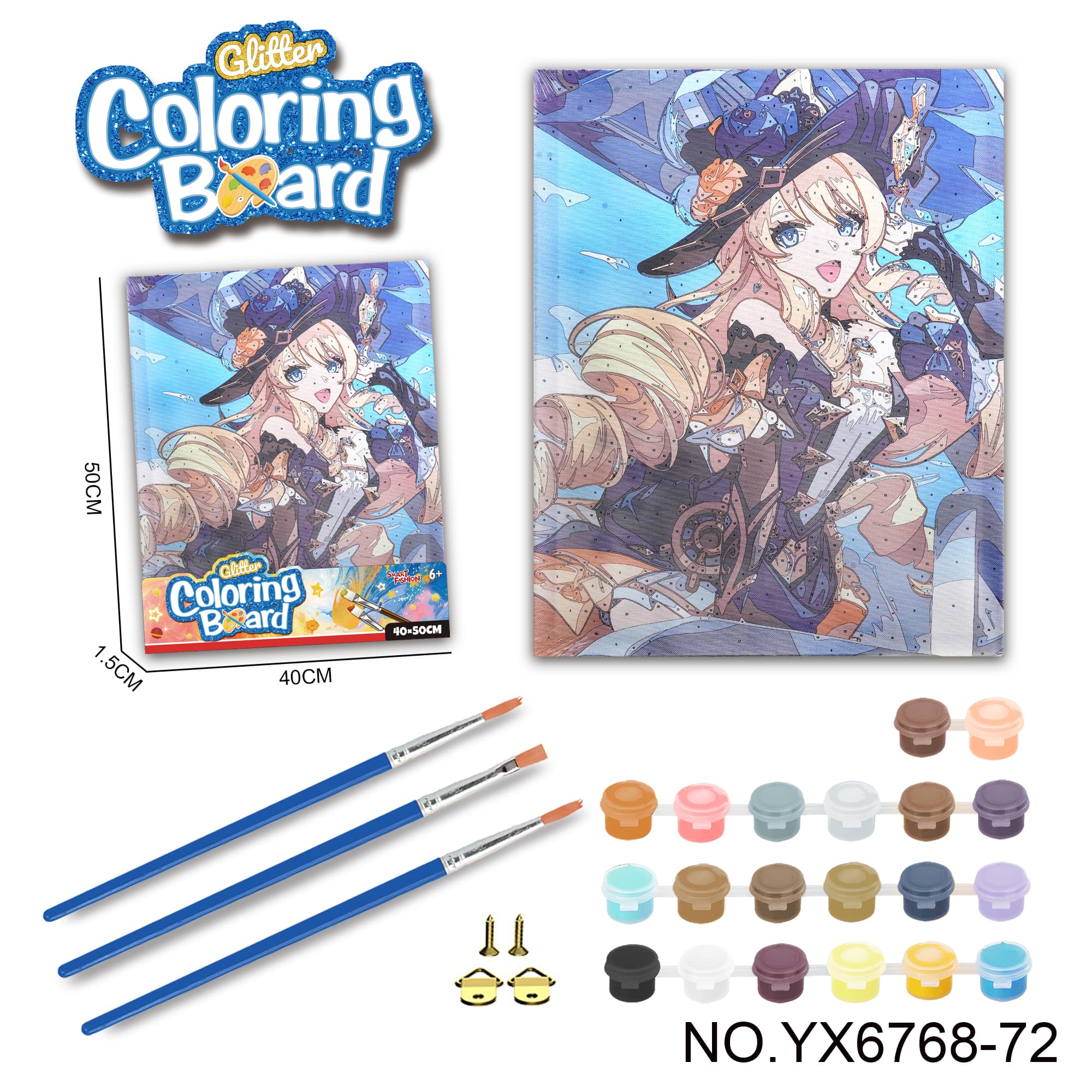 Anime Series - Graffiti Paint by Numbers (40*50CM)
