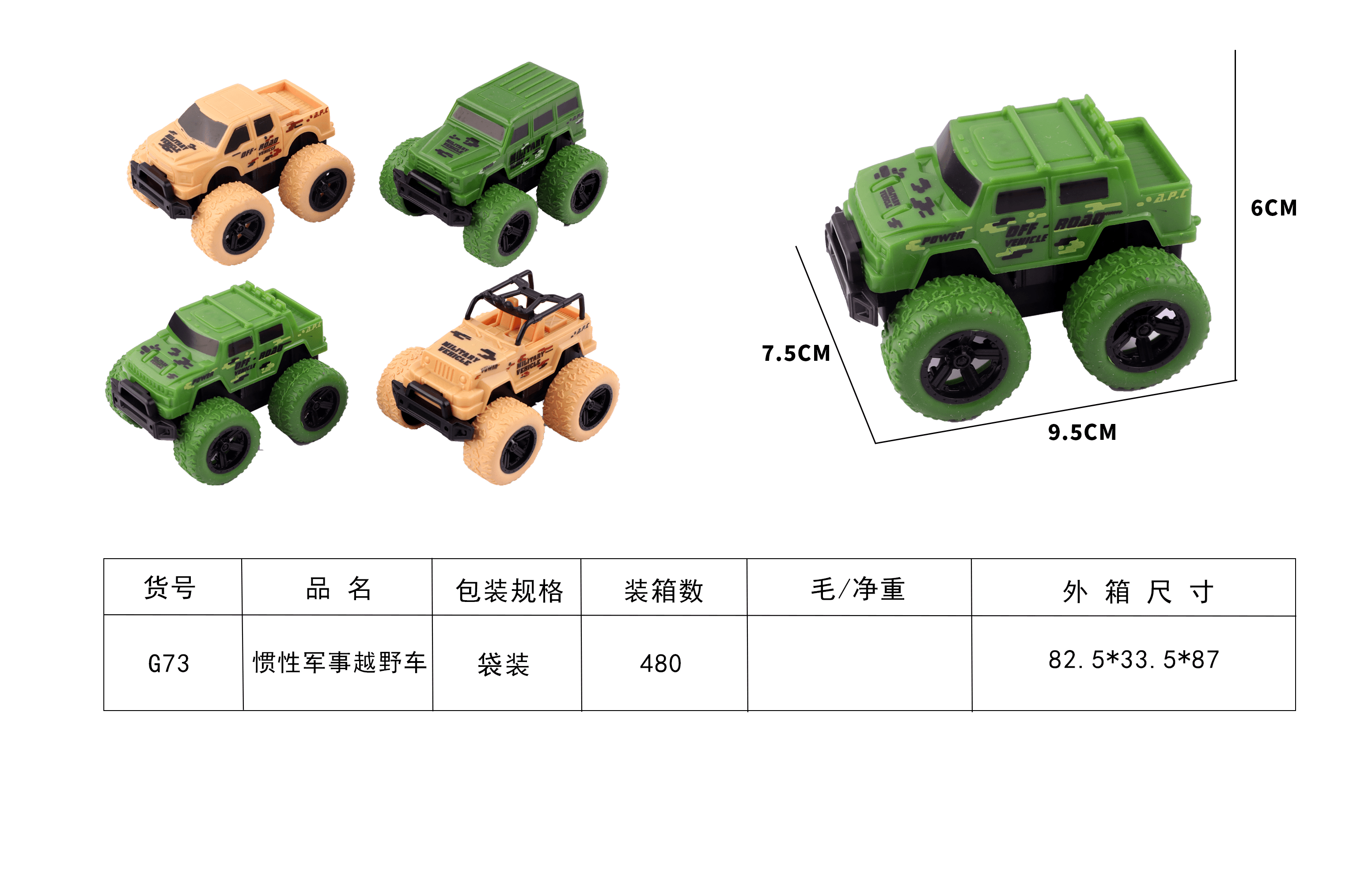 Inertial Military Vehicle