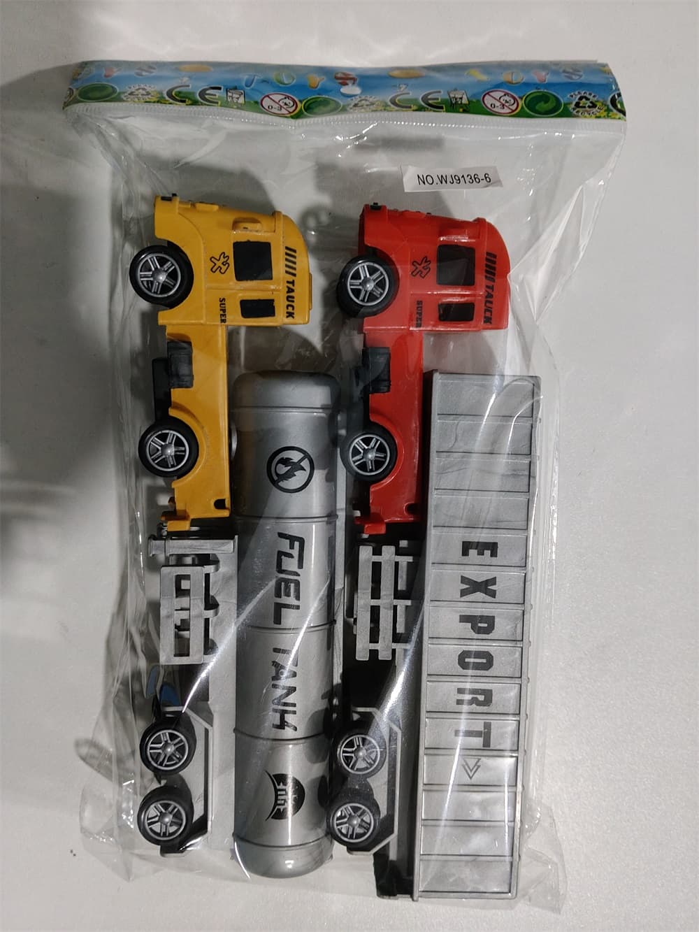 Pull Back Transport Truck Set